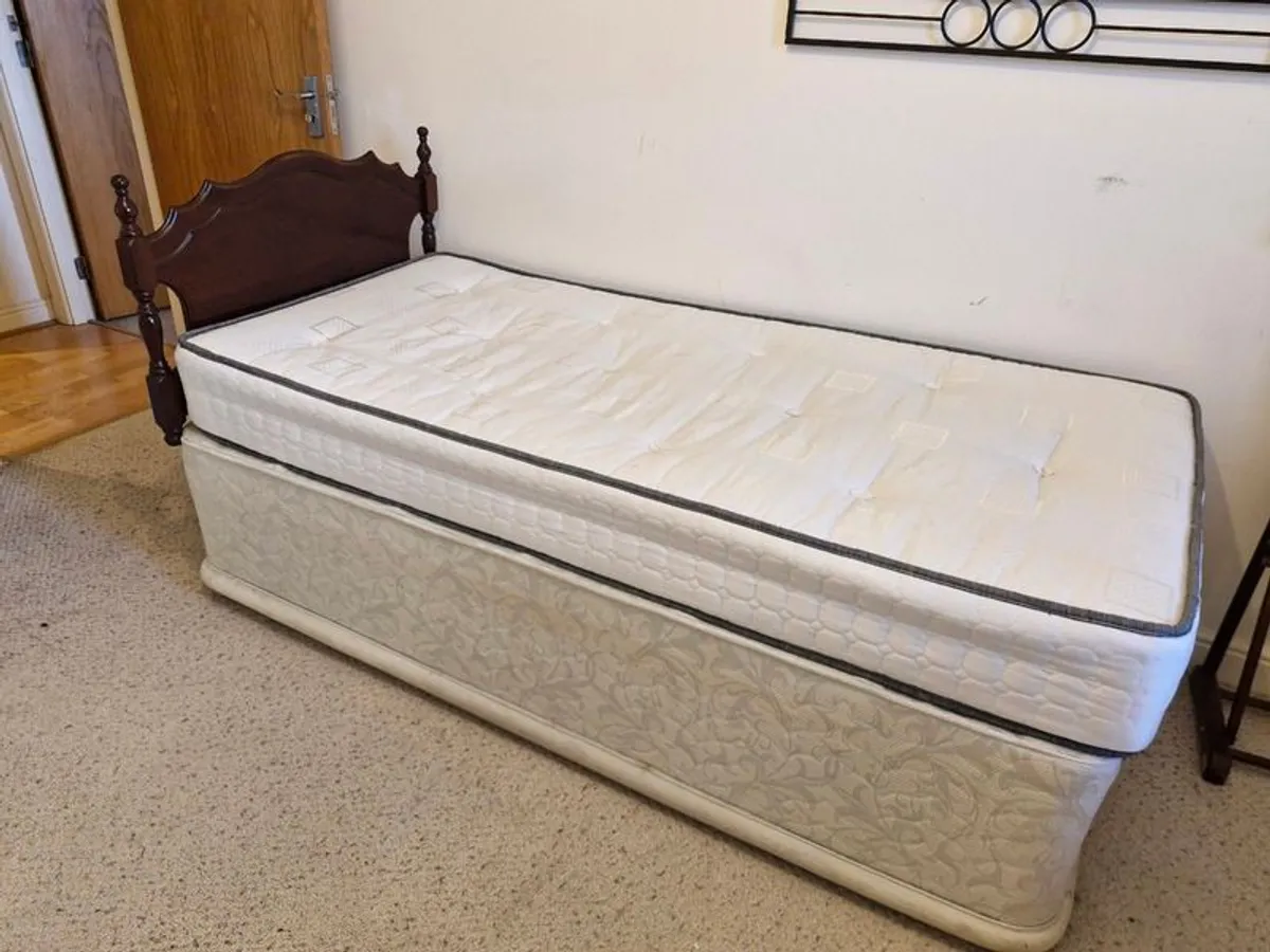 Beautful and Vintage Style Single Bed Set - Image 4