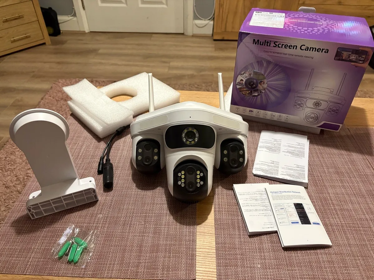 Multi screen 7 lens security Camera - Image 2