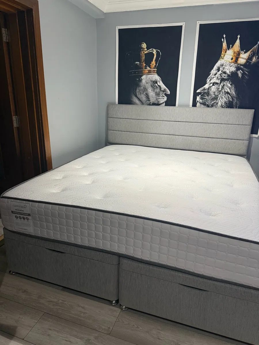 Superking bed and mattress - Image 1