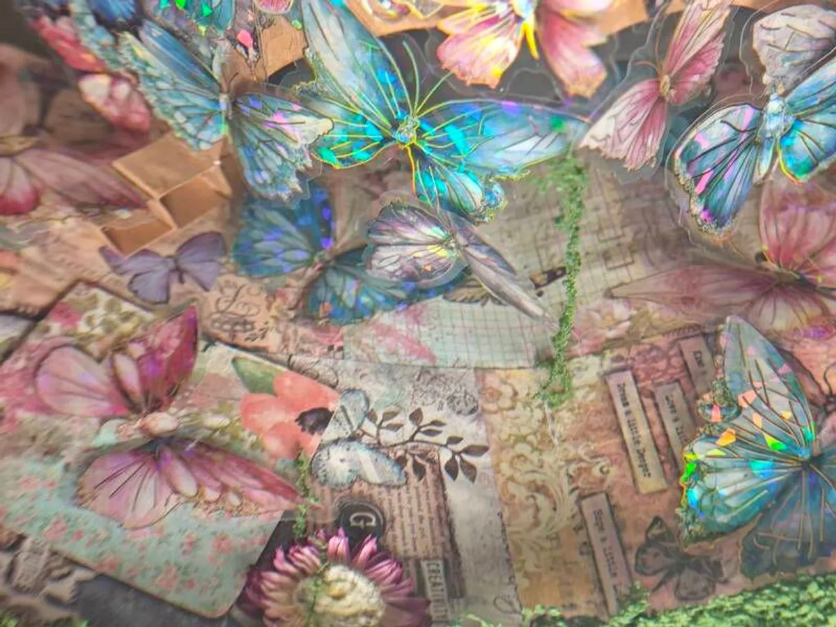 Handmade 3D Butterfly PopUp Book - Image 3