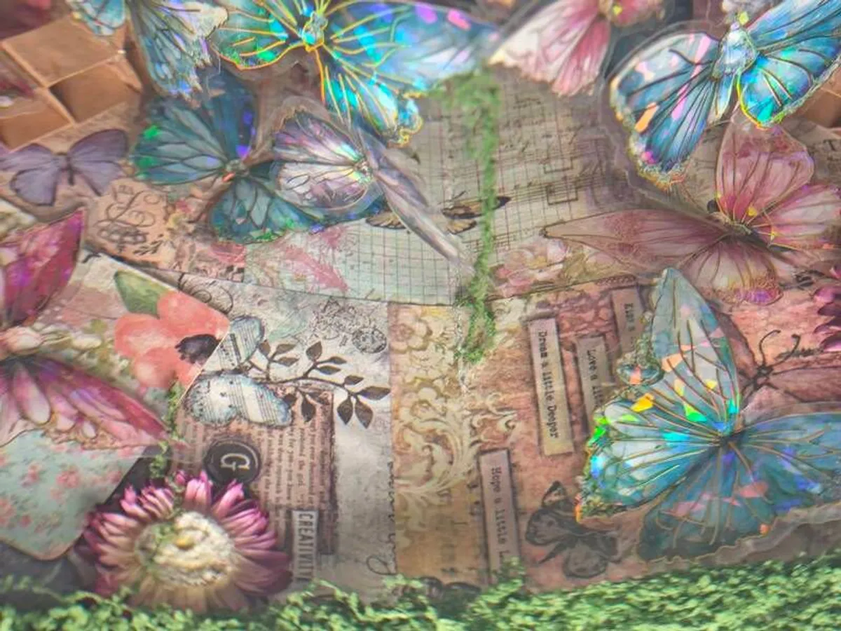 Handmade 3D Butterfly PopUp Book - Image 4