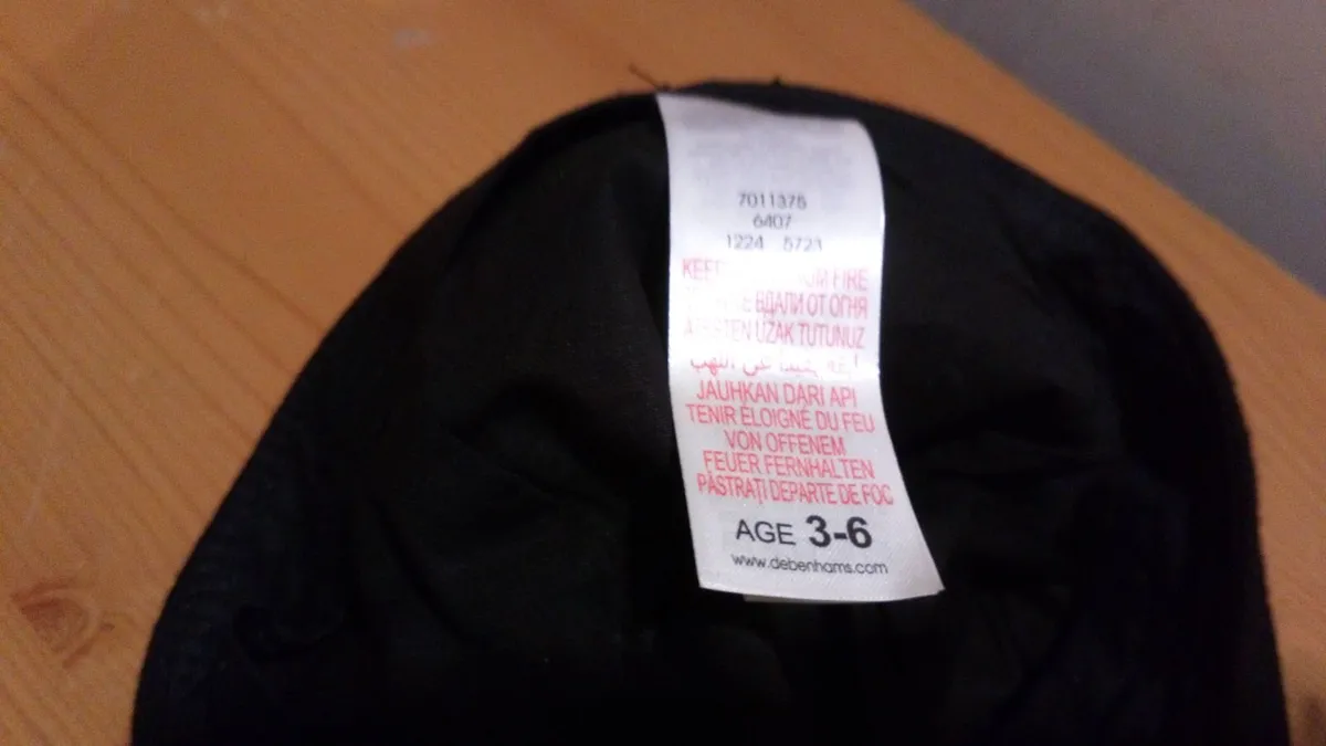 Kids flat cap toddler paddy cap driver hat bunnet - Image 3