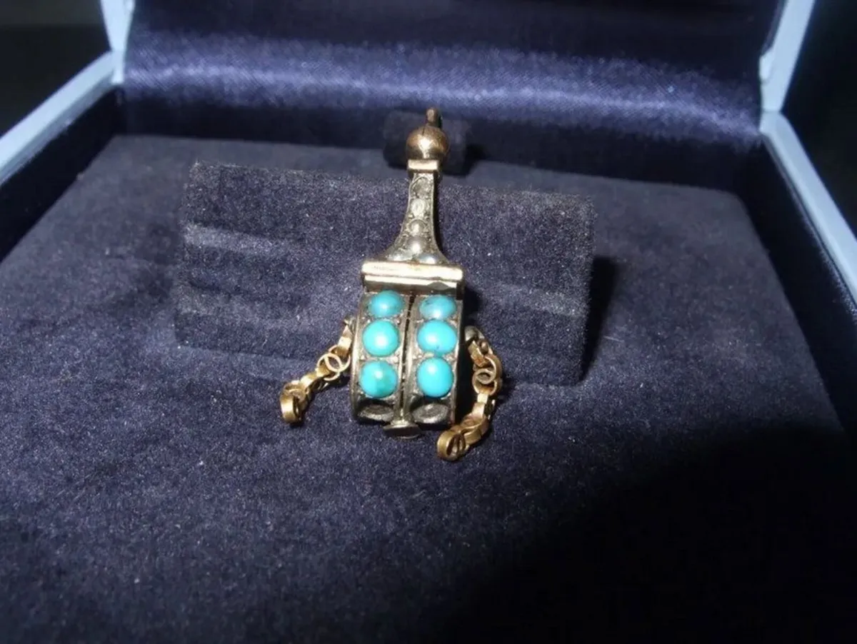 Vintage Hallmarked 9ct Gold 'Tibetan Prayer Wheel' - Image 4