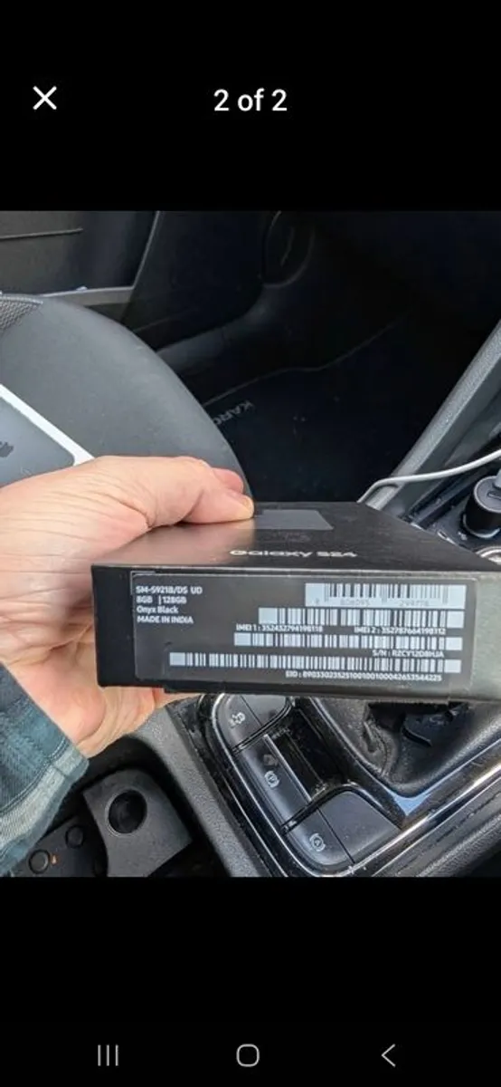 Samsung S24 Onyx Grey Brand New Open Box Samsung Warranty - Image 2