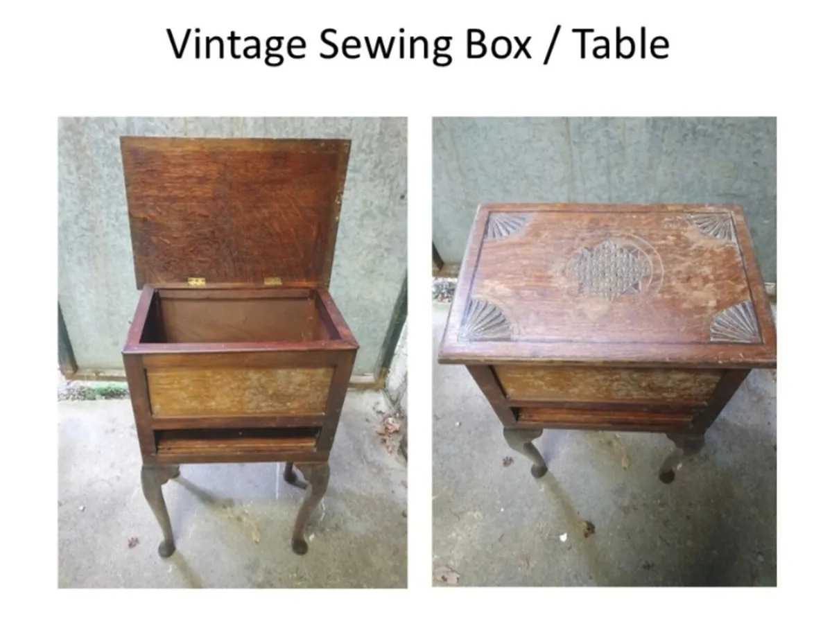 𝗦𝗲𝘄𝗶𝗻𝗴 𝗕𝗼𝘅 / 𝗦𝗶𝗱𝗲 𝗧𝗮𝗯𝗹𝗲