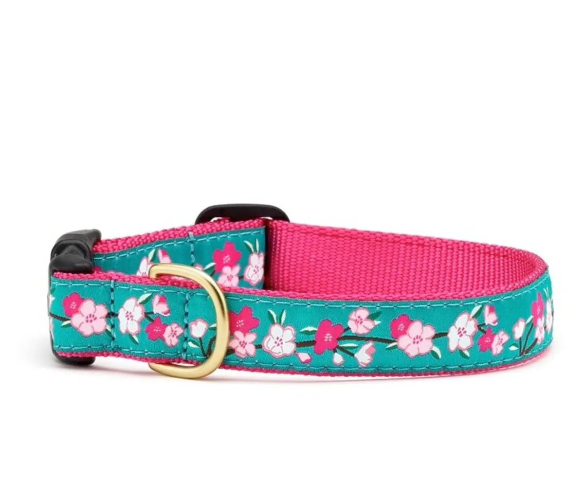 Hand Crafted Luxury "CHERRY BLOSSOM" Collar & Lead - Image 1