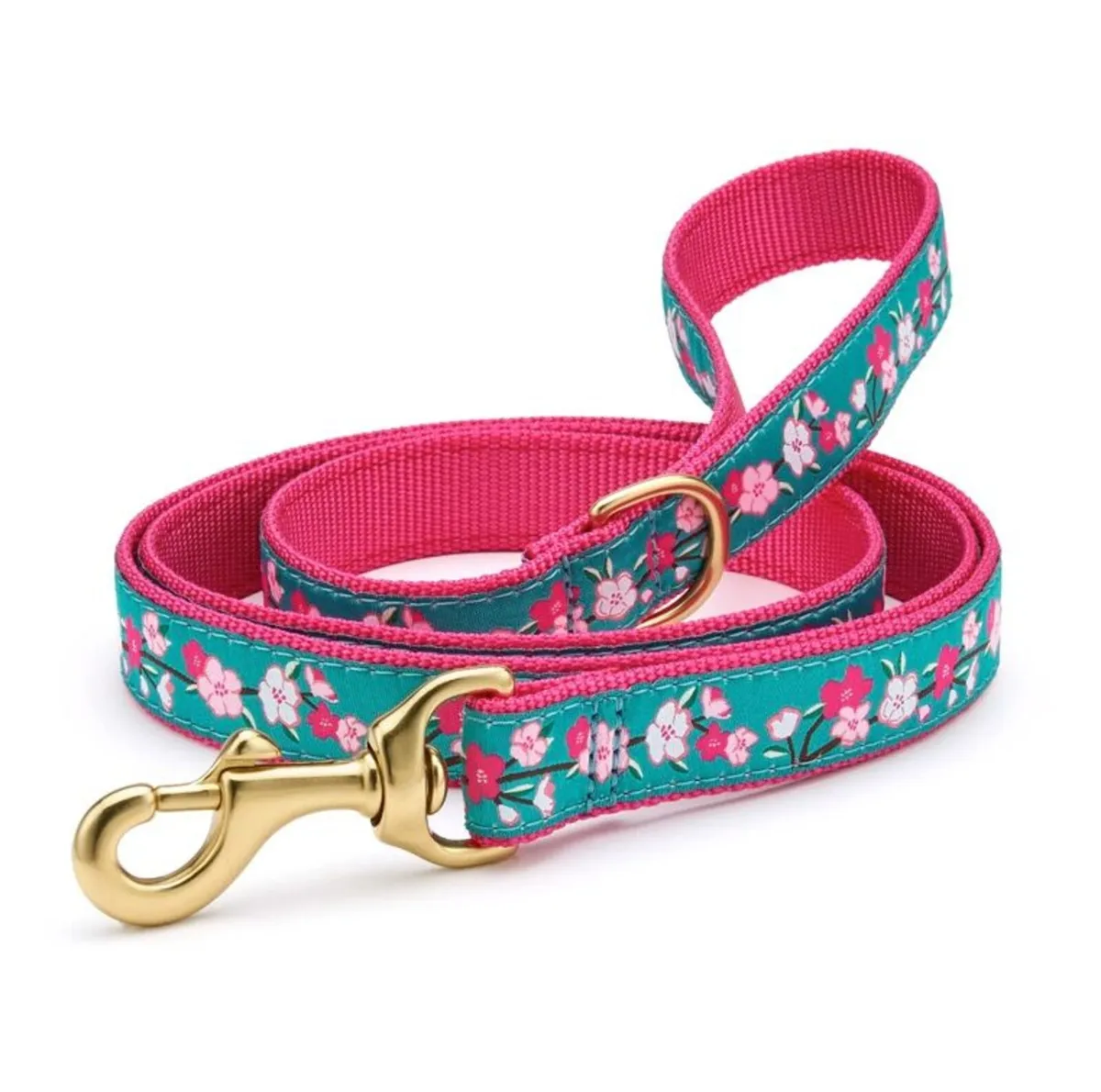 Hand Crafted Luxury "CHERRY BLOSSOM" Collar & Lead - Image 3