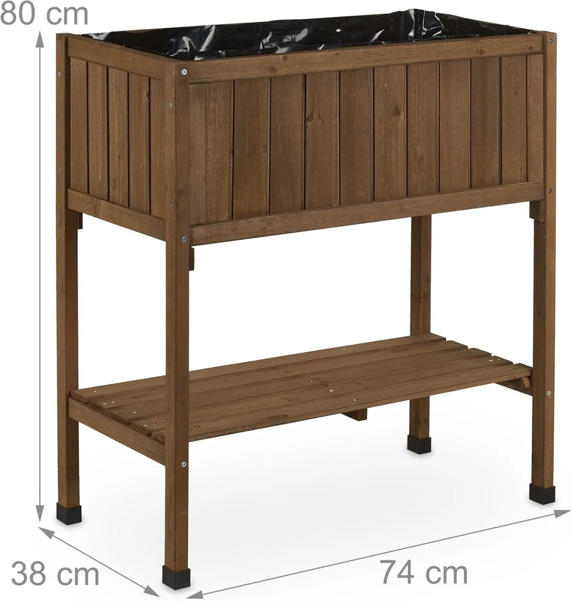 Raised Planter Liner Elevated Herb Box 80 x 74 38 - Image 3