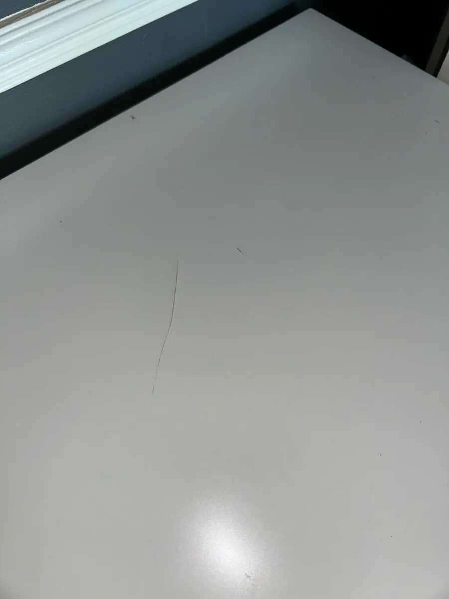 White IKEA Desk - Image 3