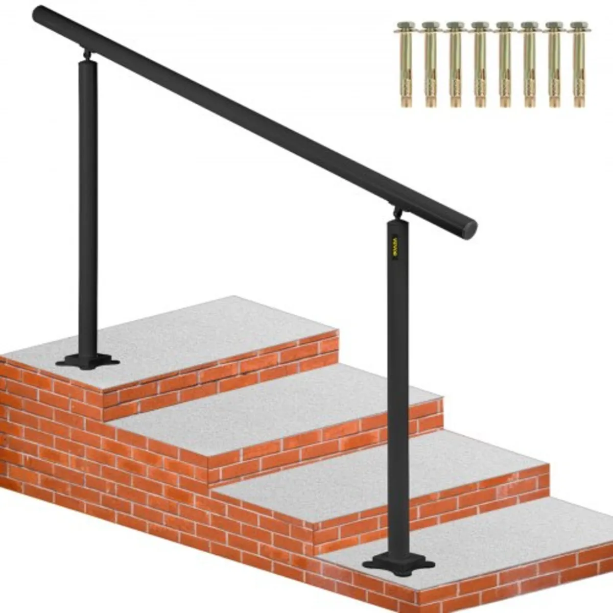 Stair Railing Kit, 152.4 cm Handrails for Outdoor - Image 1