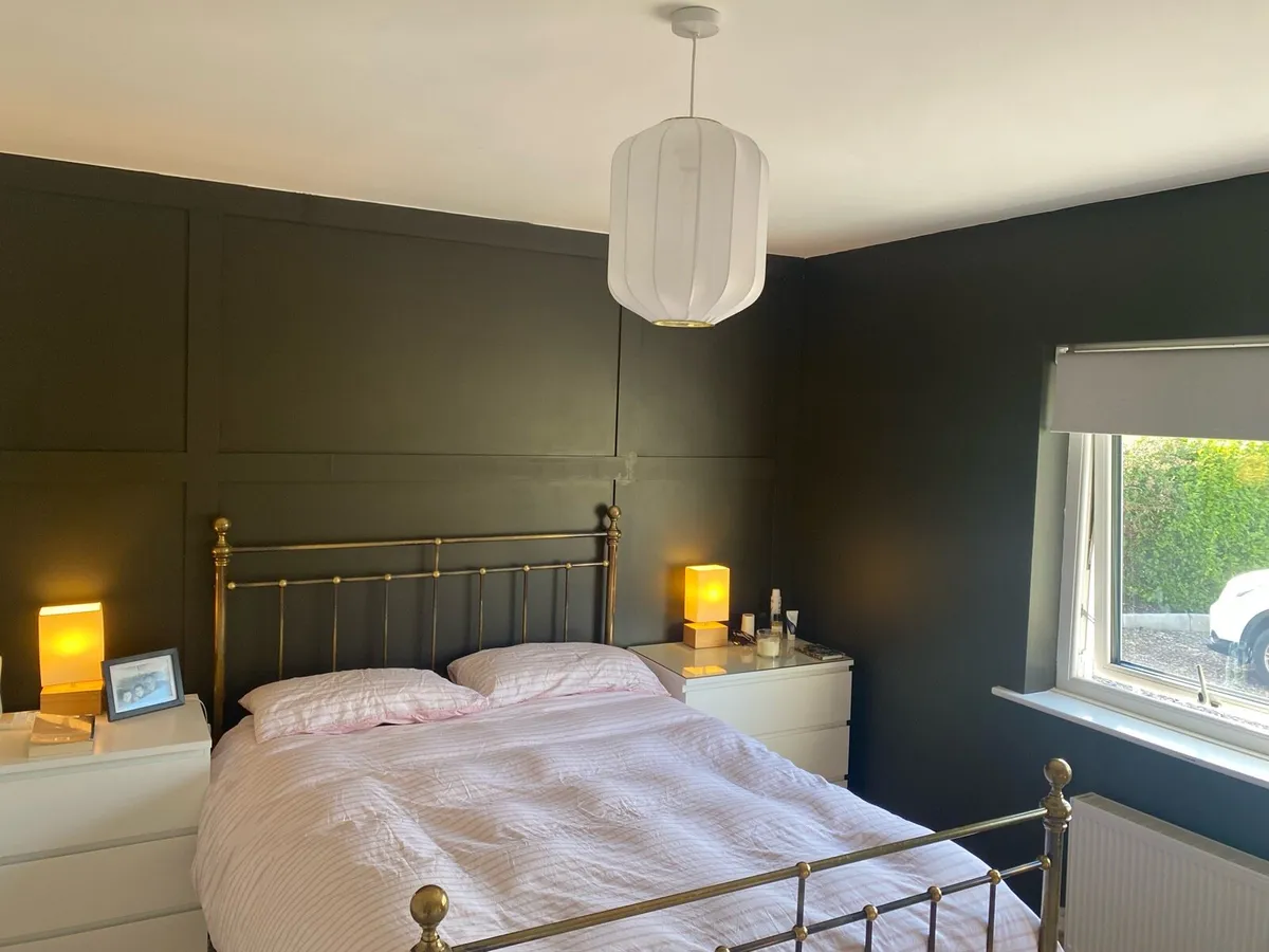 King Size Brass Bed (Caseys) - Image 3