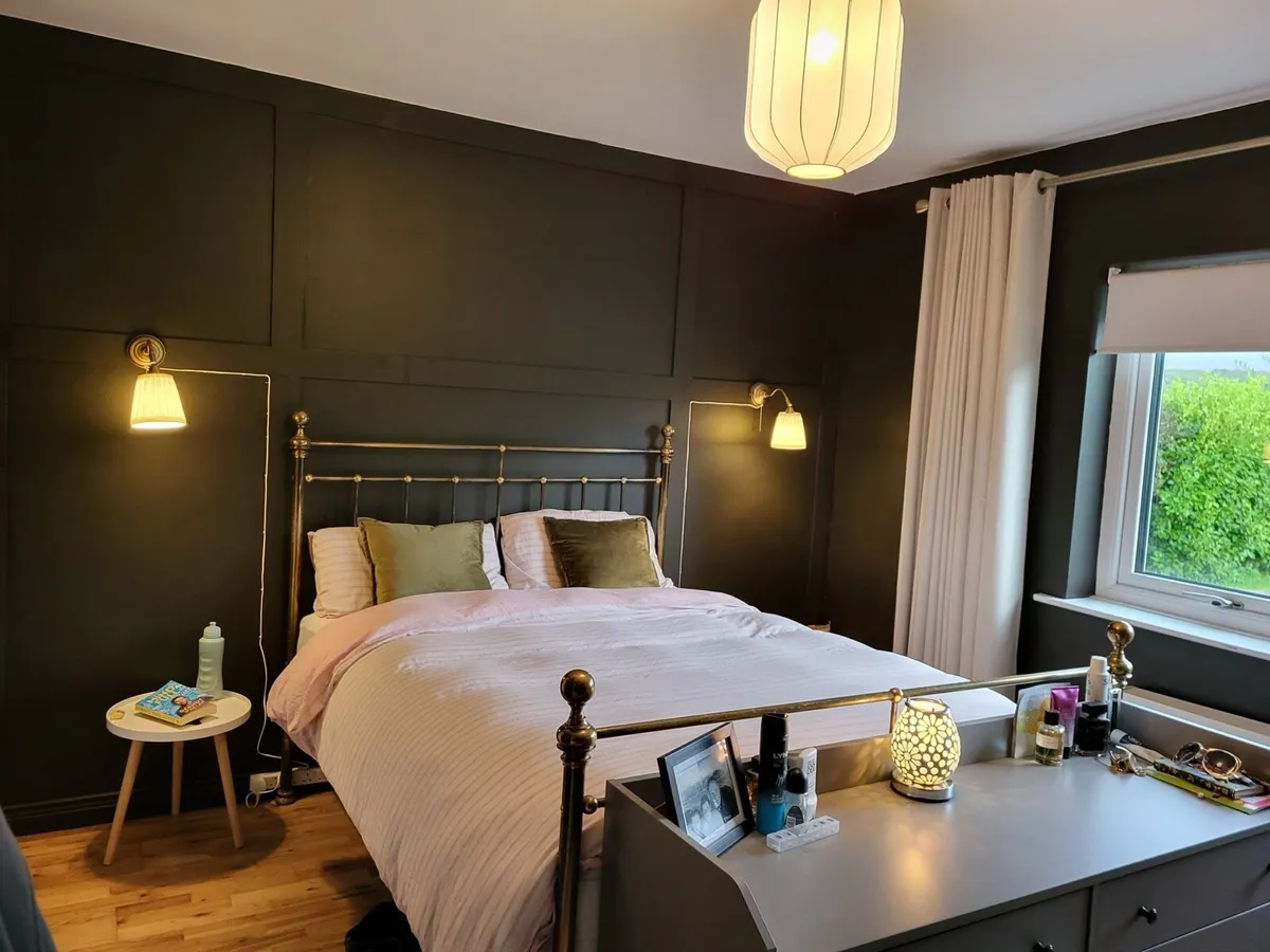 King Size Brass Bed (Caseys) - Image 2