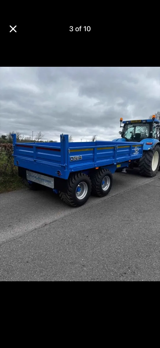 2026 GE 14x8 drop side trailer - Image 1