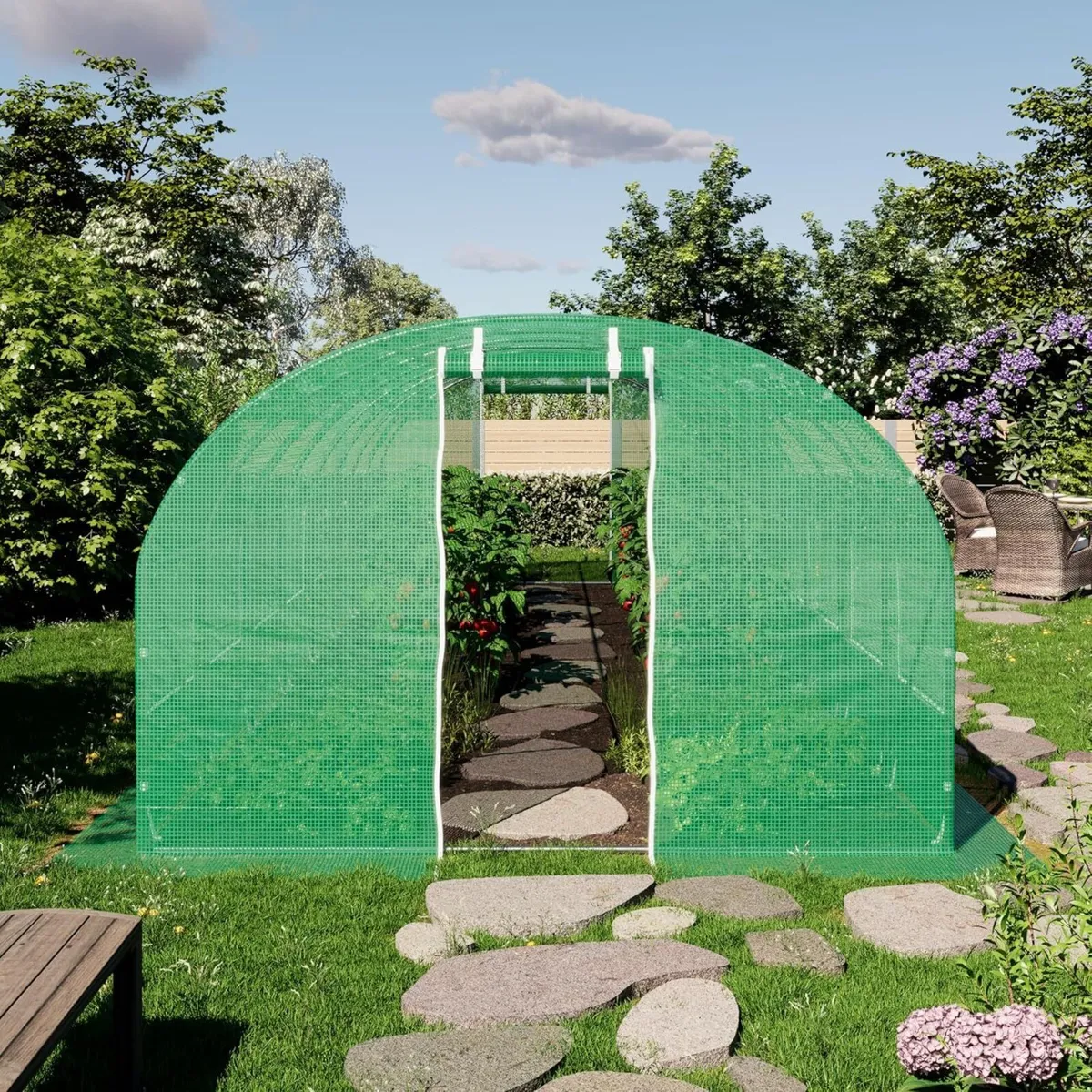 New Polytunnel 3m x 4m Free Delivery - Image 3