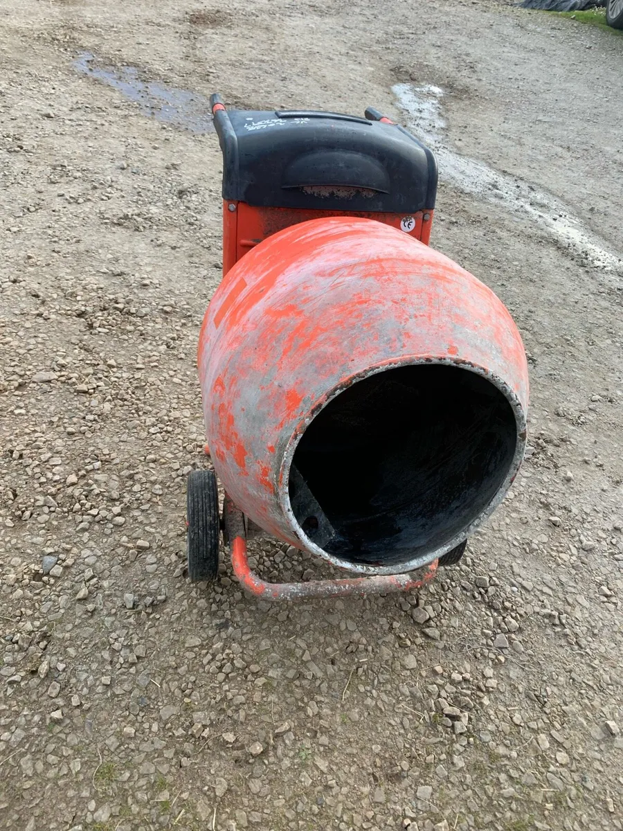 Petrol cement mixer Honda gx120 - Image 3