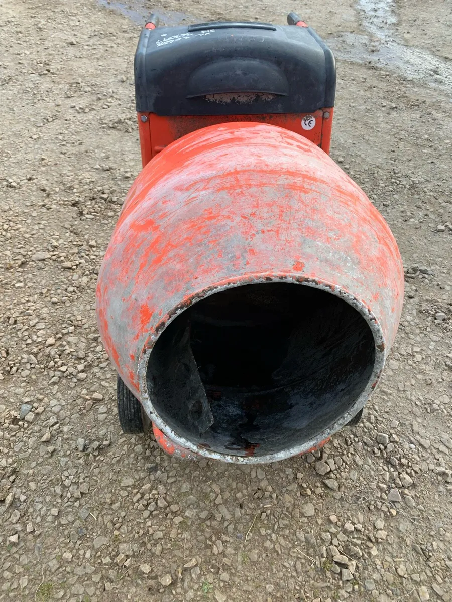 Petrol cement mixer Honda gx120 - Image 4