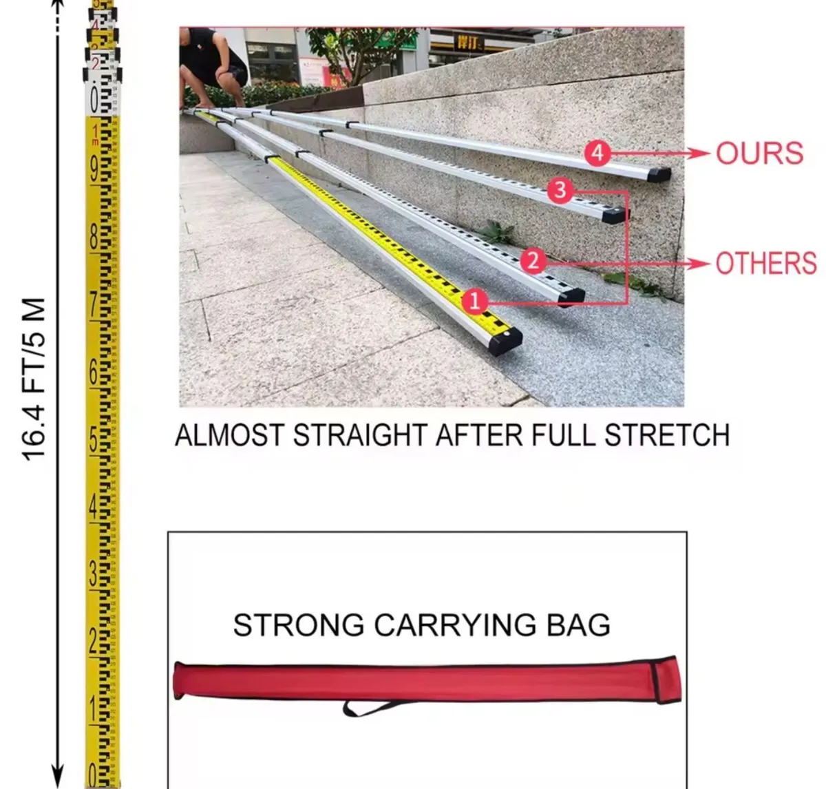 New Laser staff and tripod set - Image 3