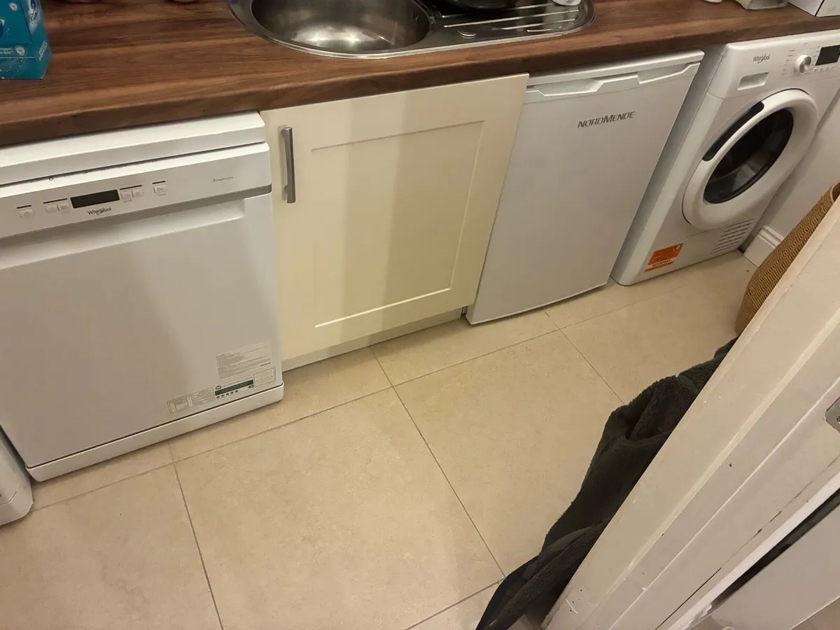 White goods- dishwasher, freezer and tumble drier - Image 1