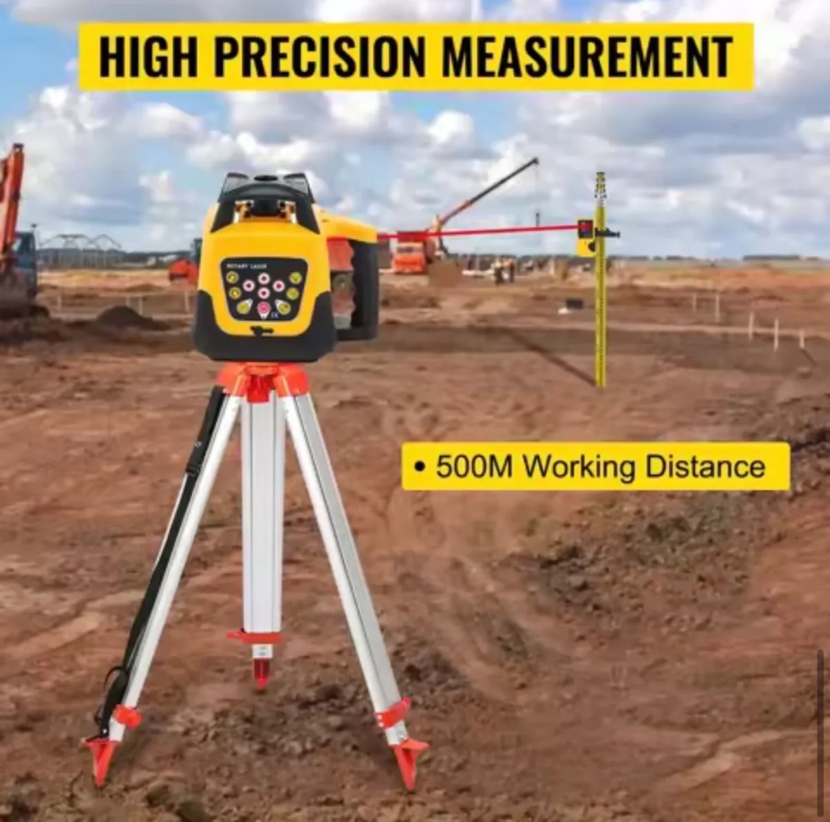 360 Rotation Laser Level Auto Self-Leveling - Image 3