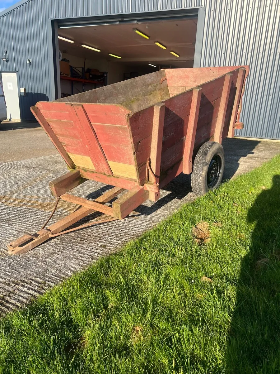 Vintage tractor trailer - Image 3