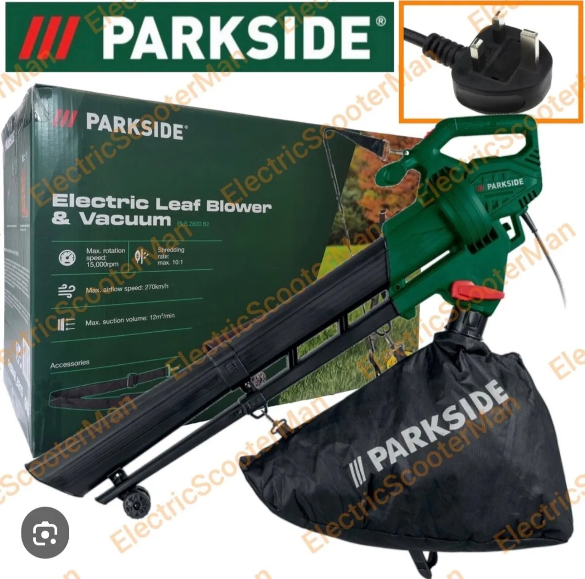 Leaf blower/vacuum. Parkside - Image 1