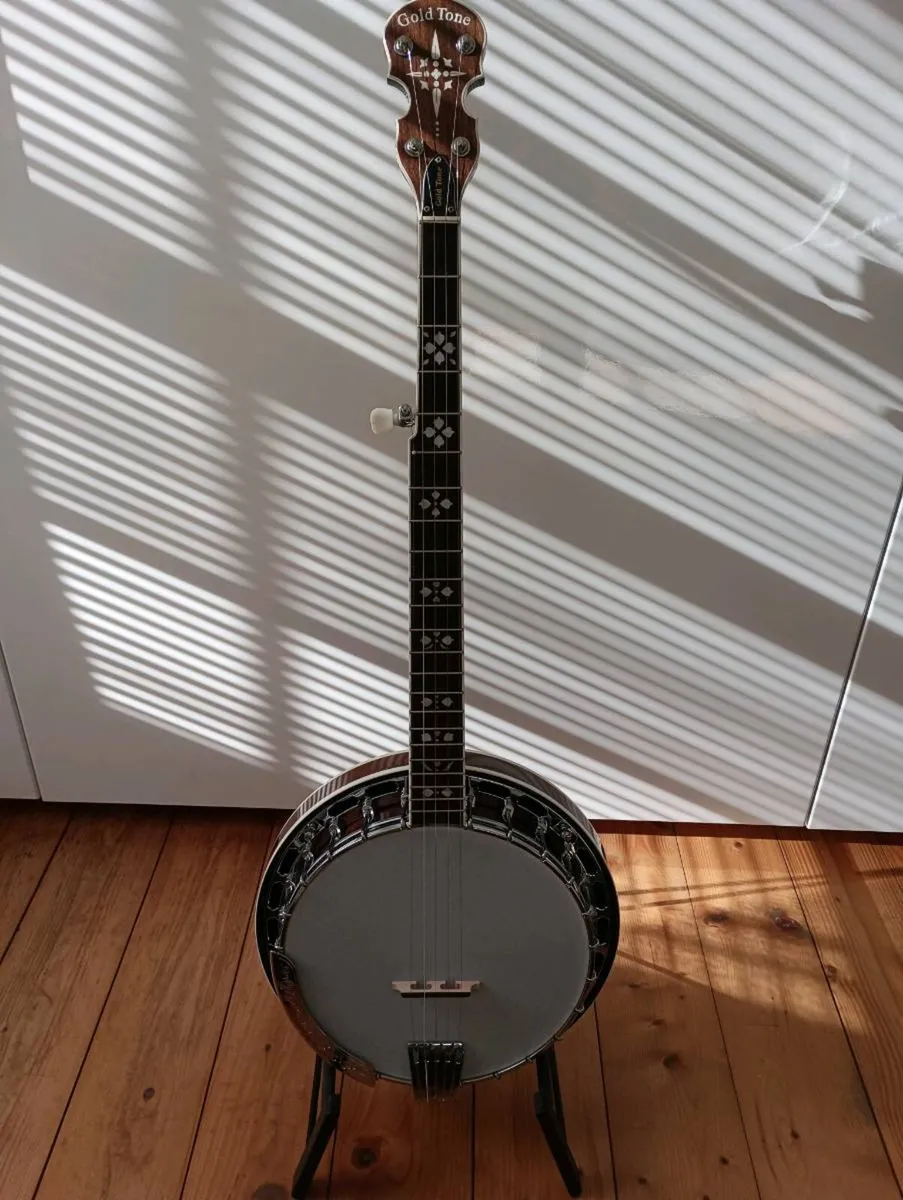 Goldtone Bluegrass Banjo - Image 1