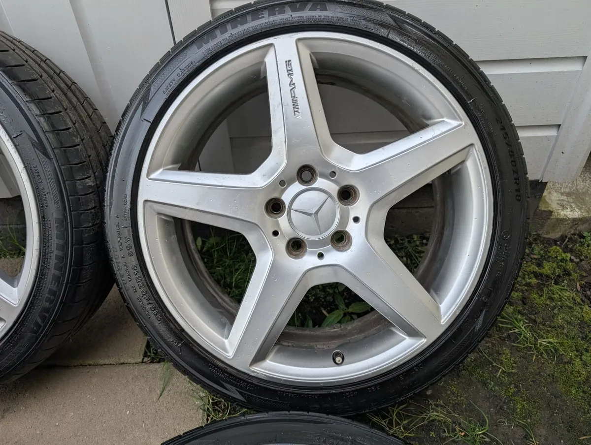 R18 5X112 MERCEDES BENZ AMG alloy wheels - Image 3
