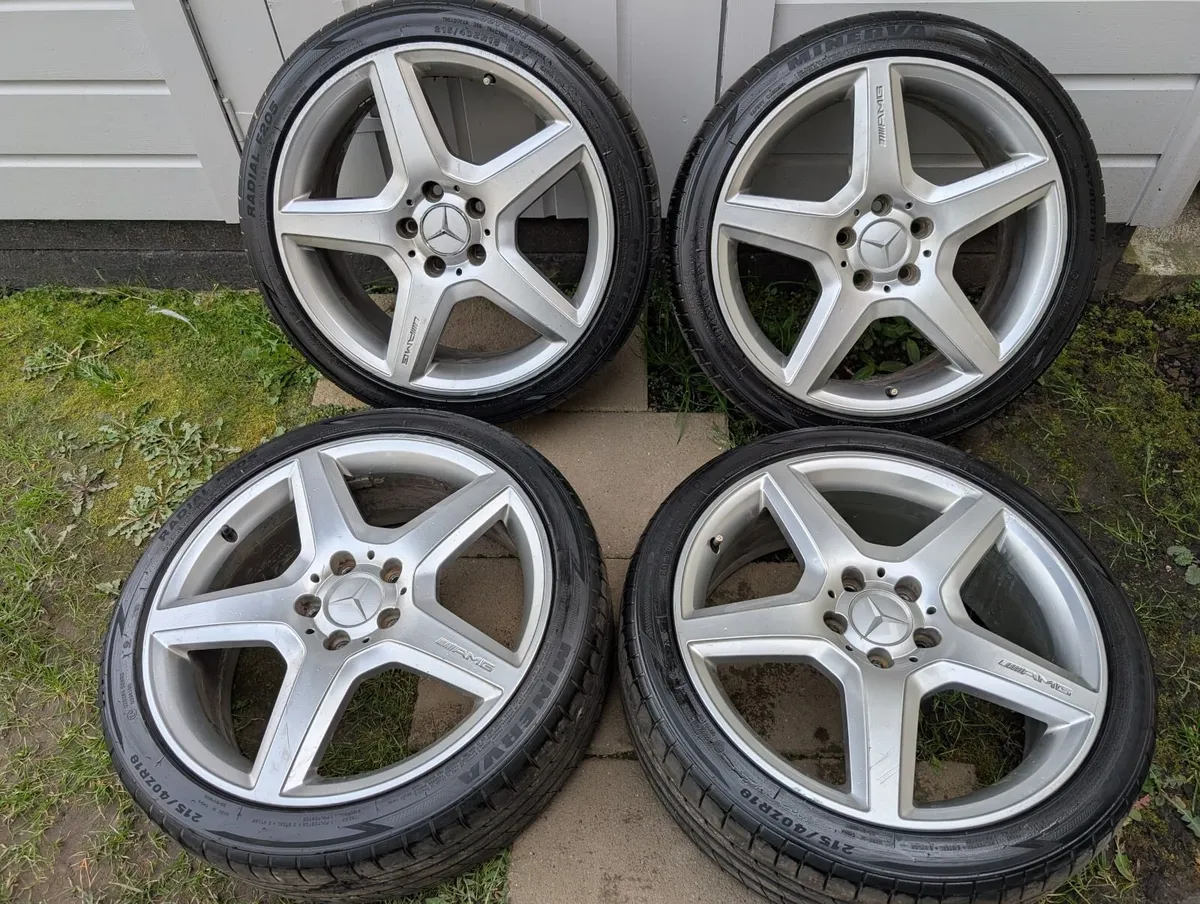 R18 5X112 MERCEDES BENZ AMG alloy wheels - Image 1
