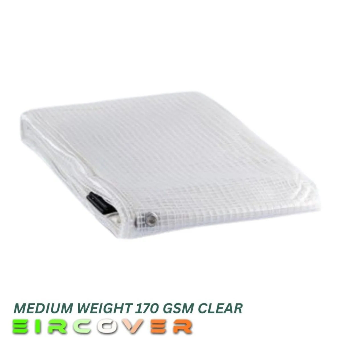 Medium Weight Tarpaulin 4m x 5m (13' -16') 170 gsm - Image 1