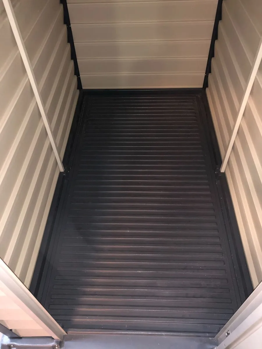 8×6 Alpine Steel Garden Shed – Anthracite Grey - Image 3