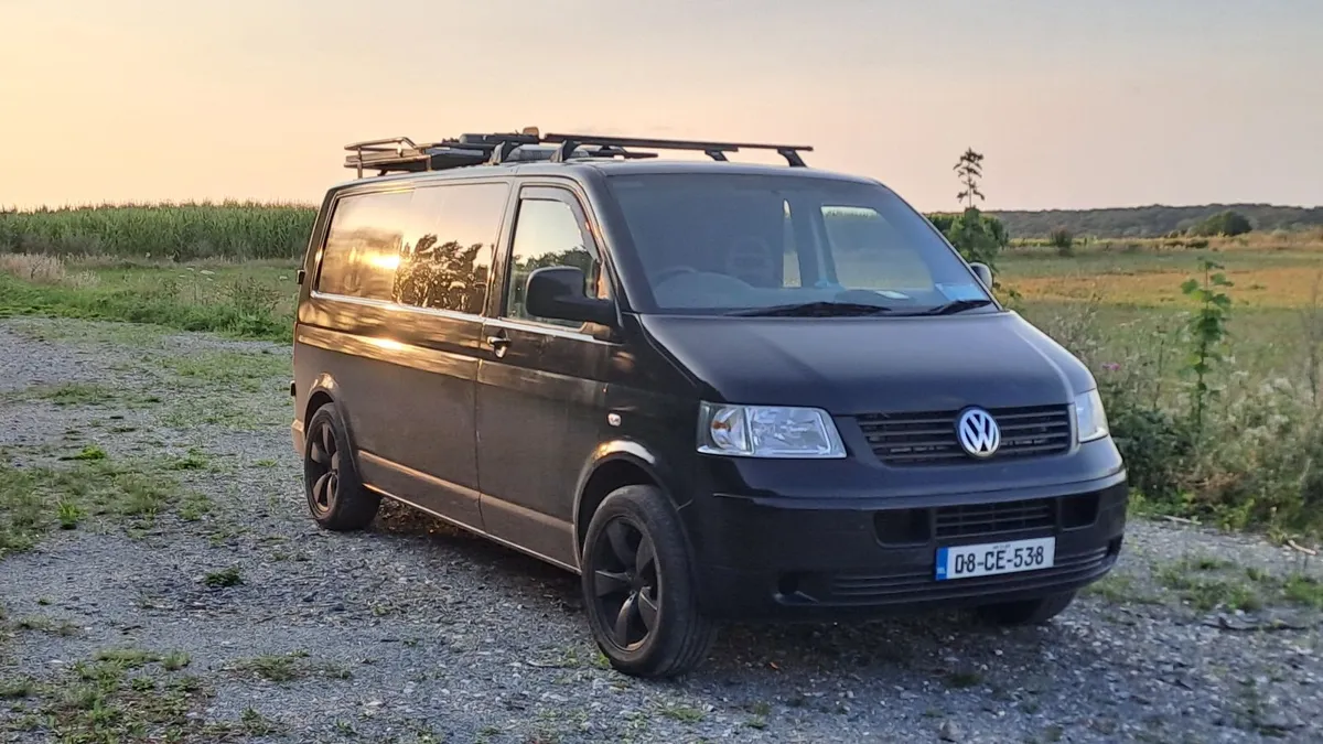 08 VW T5 2.5 TDI 6SPEED LWB Transporter campervan - Image 2