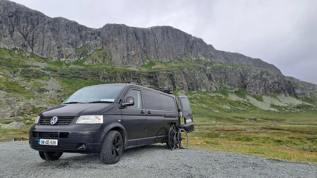 08 VW T5 2.5 TDI 6SPEED LWB Transporter campervan - Image 1