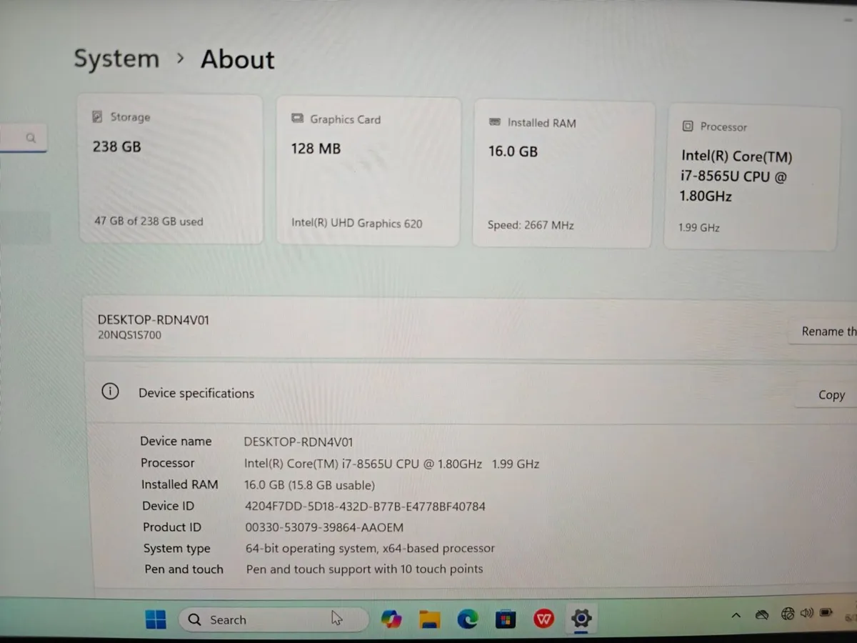 Lenovo ThinkPad X390 Yoga Touchscreen Laptop - Image 3