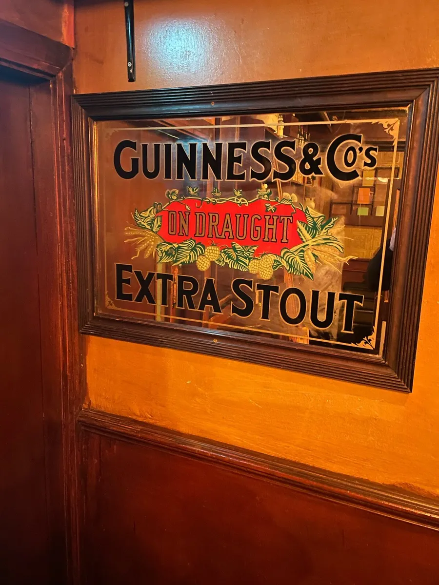 Guinness mirror pictures whiskey bar pub - Image 1