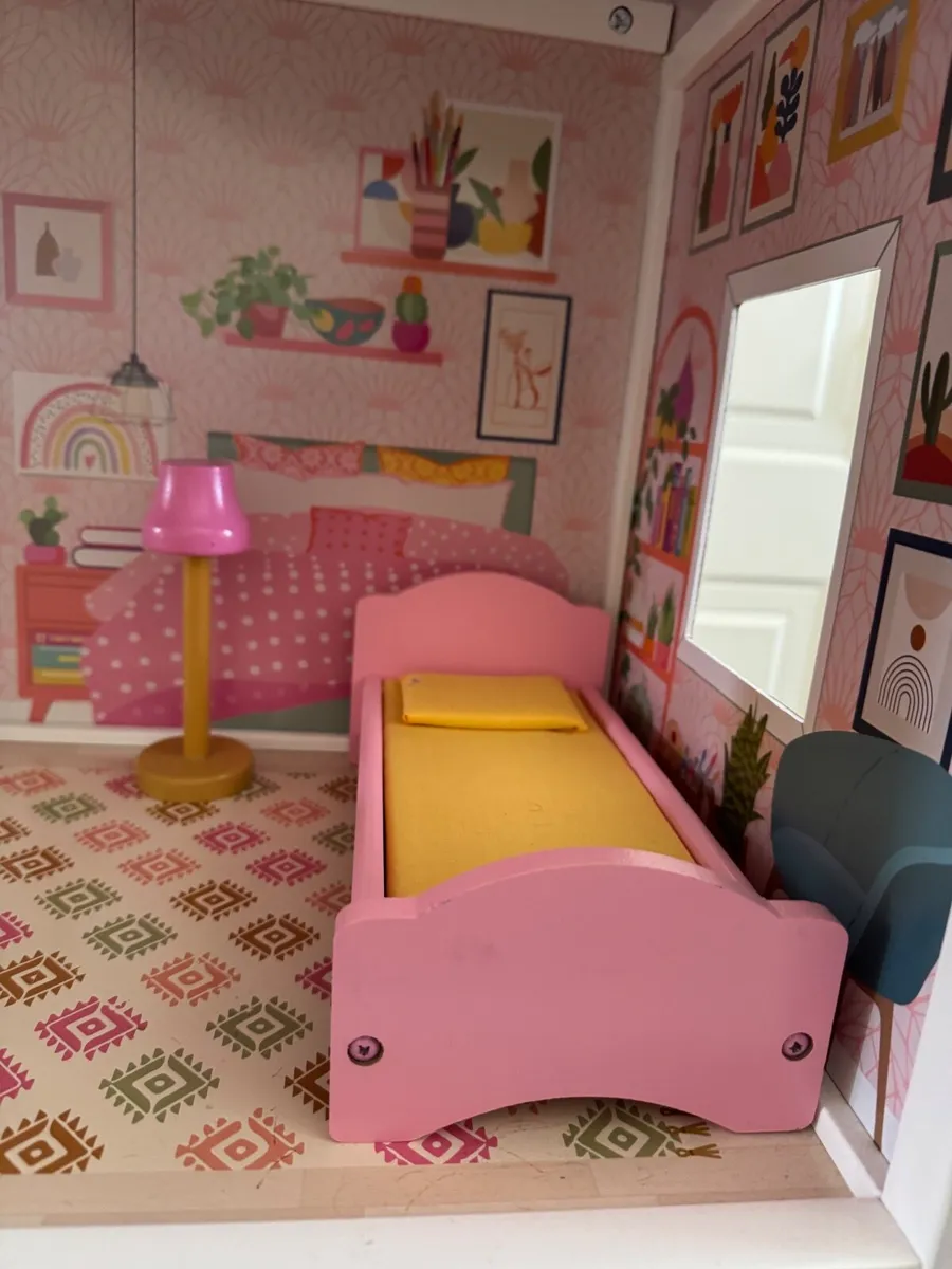 Wooden Doll House - Image 4