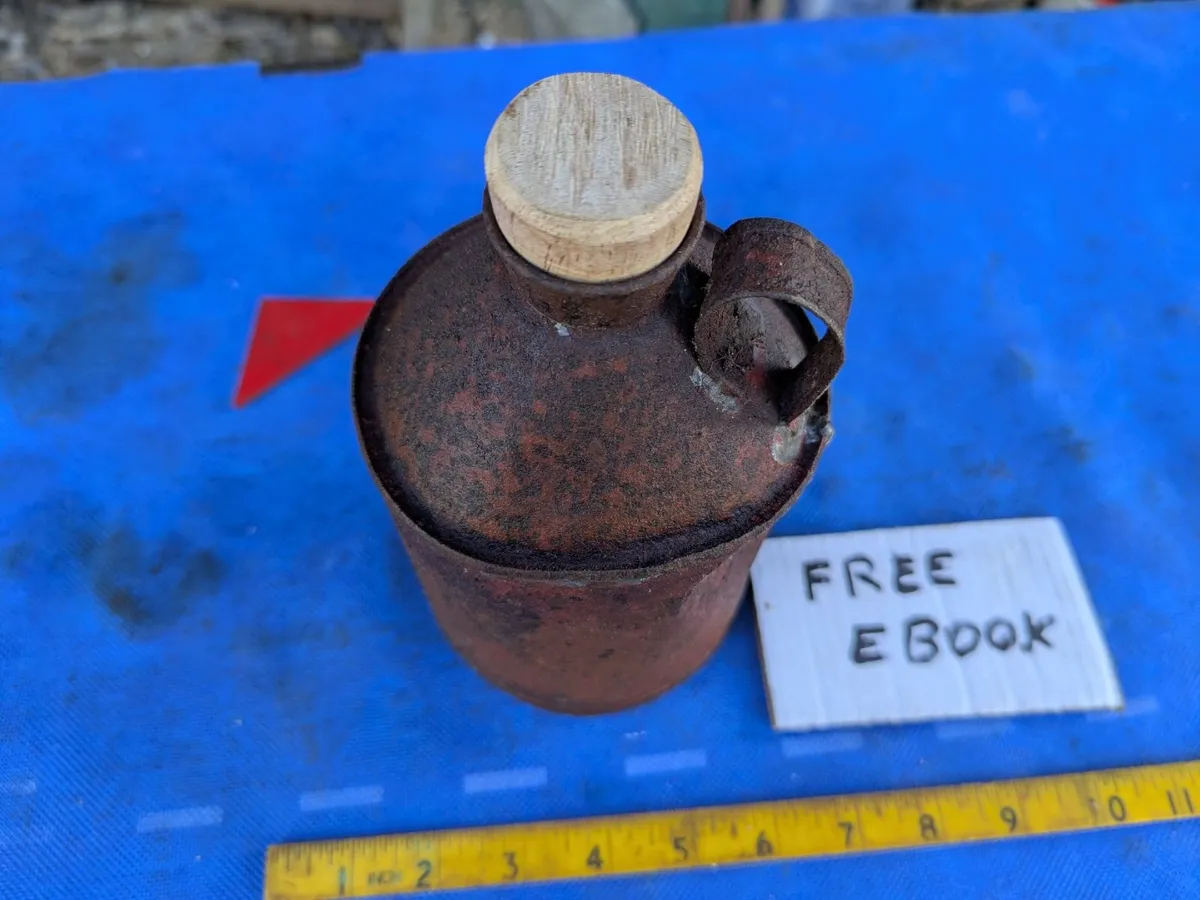 Handmade oil Can - Image 1