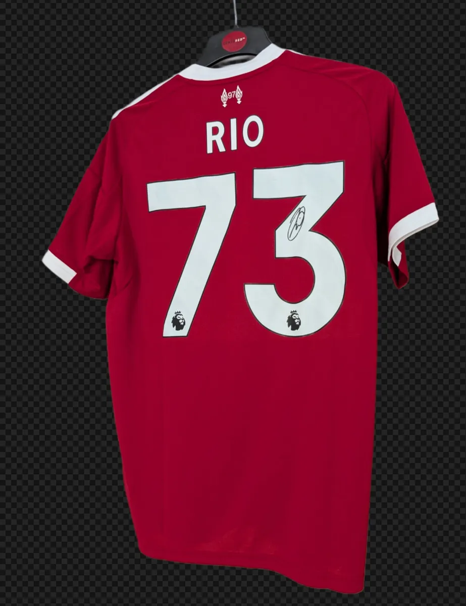 Rio Ngumoha Liverpool FC signed genuine Jersey 25/ - Image 1