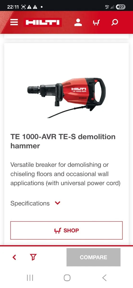 HILTI TE1000 KANGO - Image 4