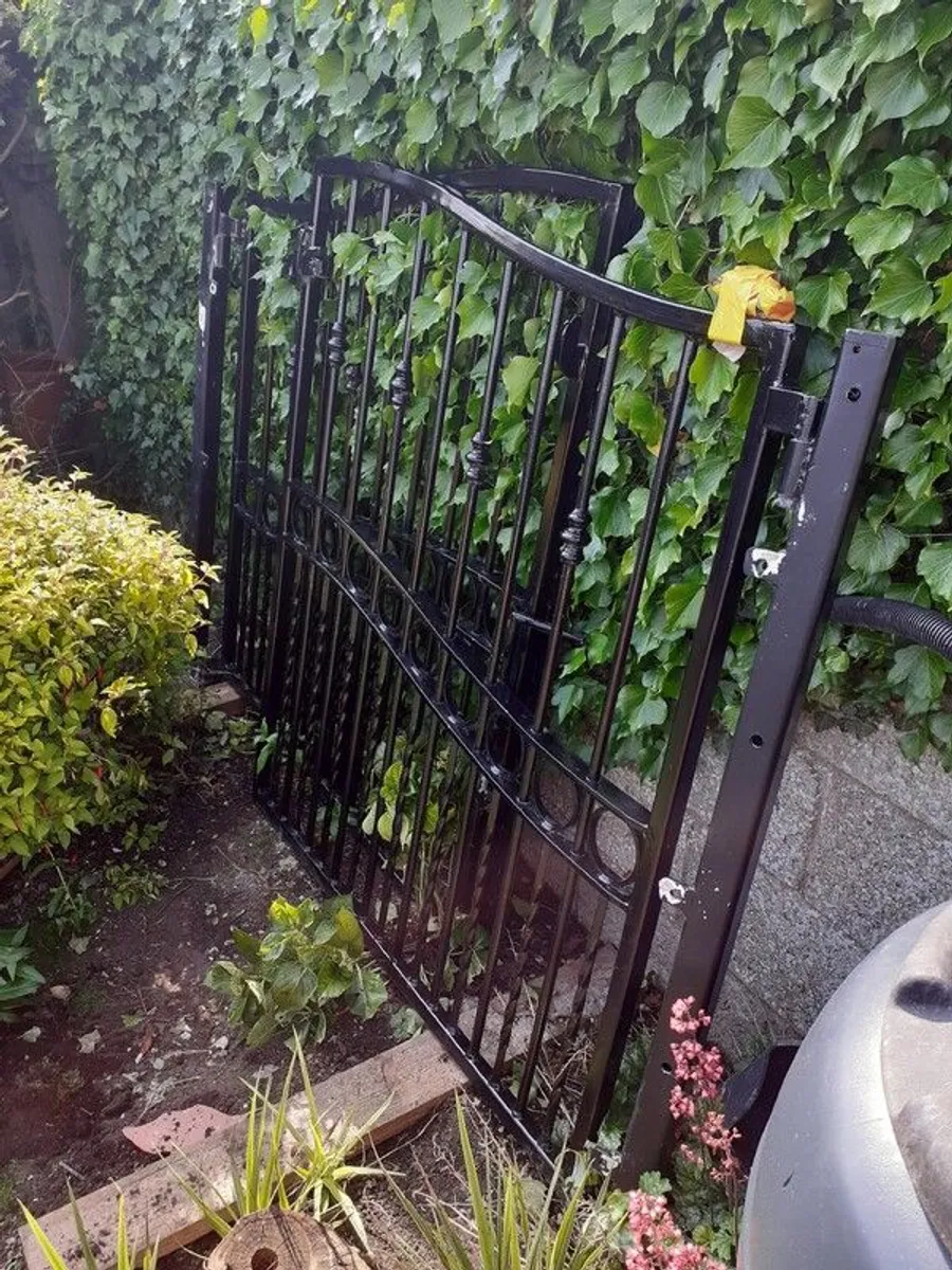 Wrought iron gates