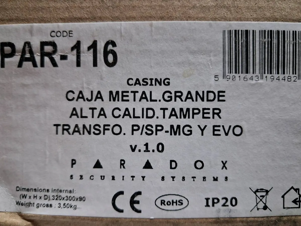 Postage - 2 x Paradox PAR-116 Casings - Image 3