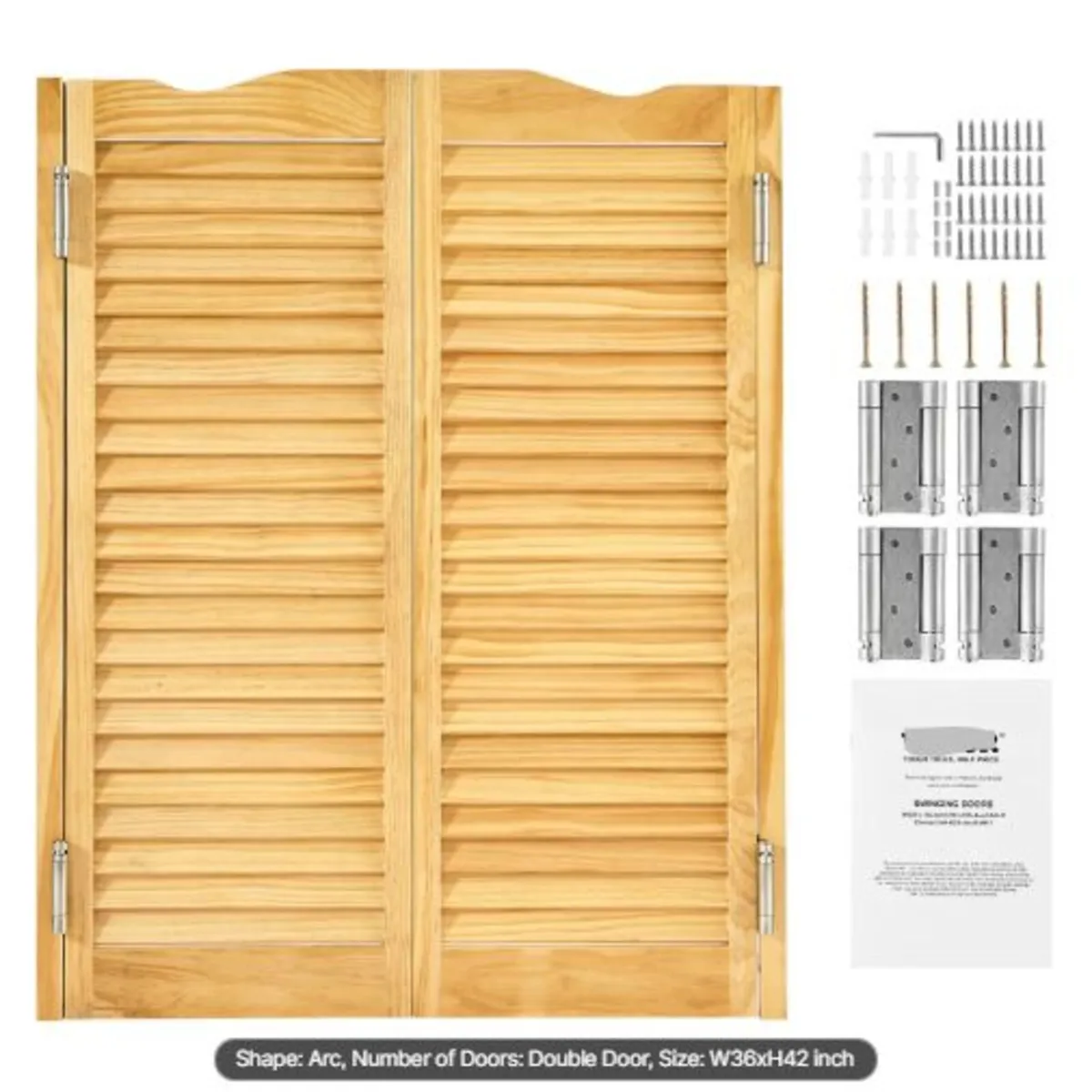 Swinging Cafe Doors, Arched Top Interior Saloon - Image 1