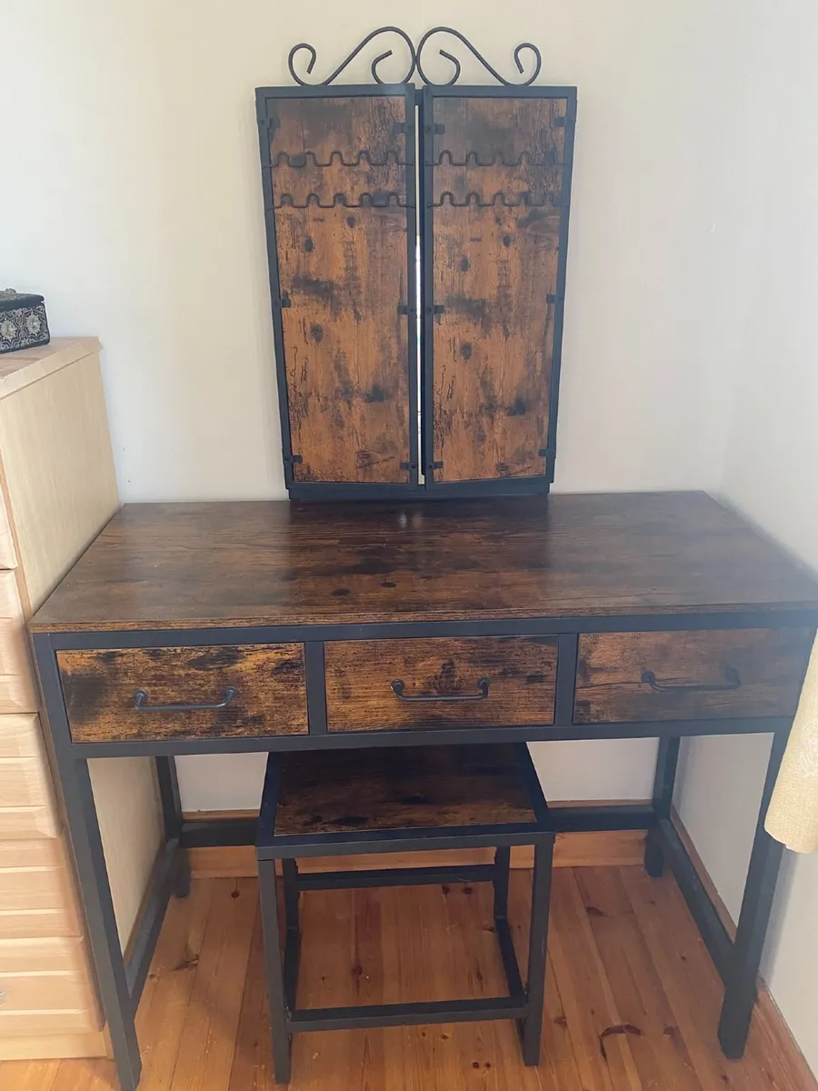 Dressing Table with Stool - Image 3