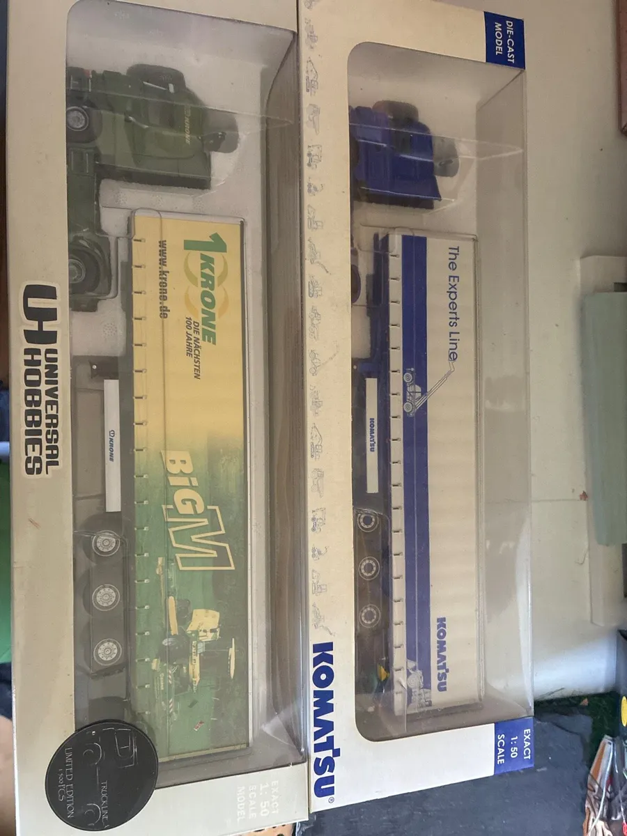 Universal hobbies 1:50 scale trucks
