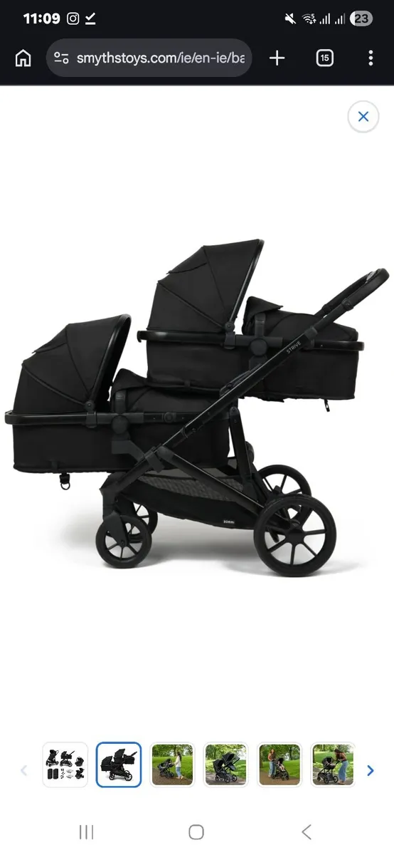 Double stroller - Image 1