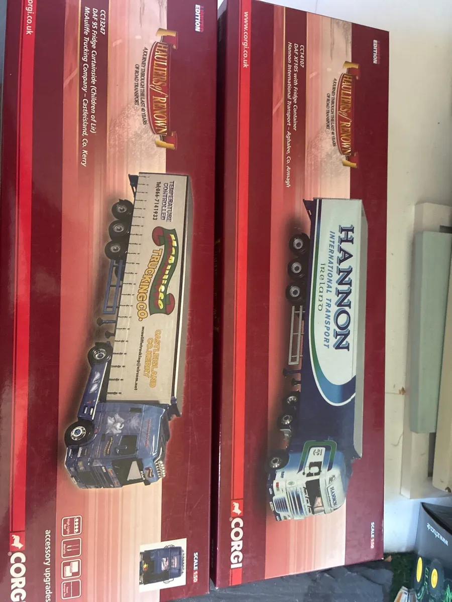 Corgi model trucks 1:50 scale - Image 1