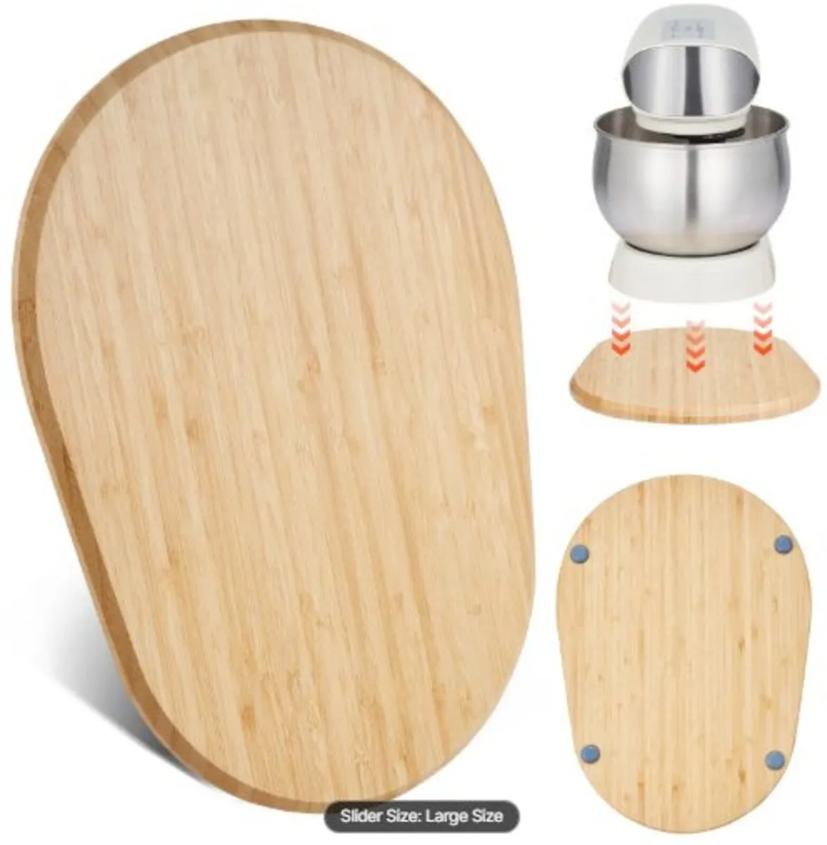 Mixer Slider, Oval 15.7 x 11.1-inch, Appliance - Image 1