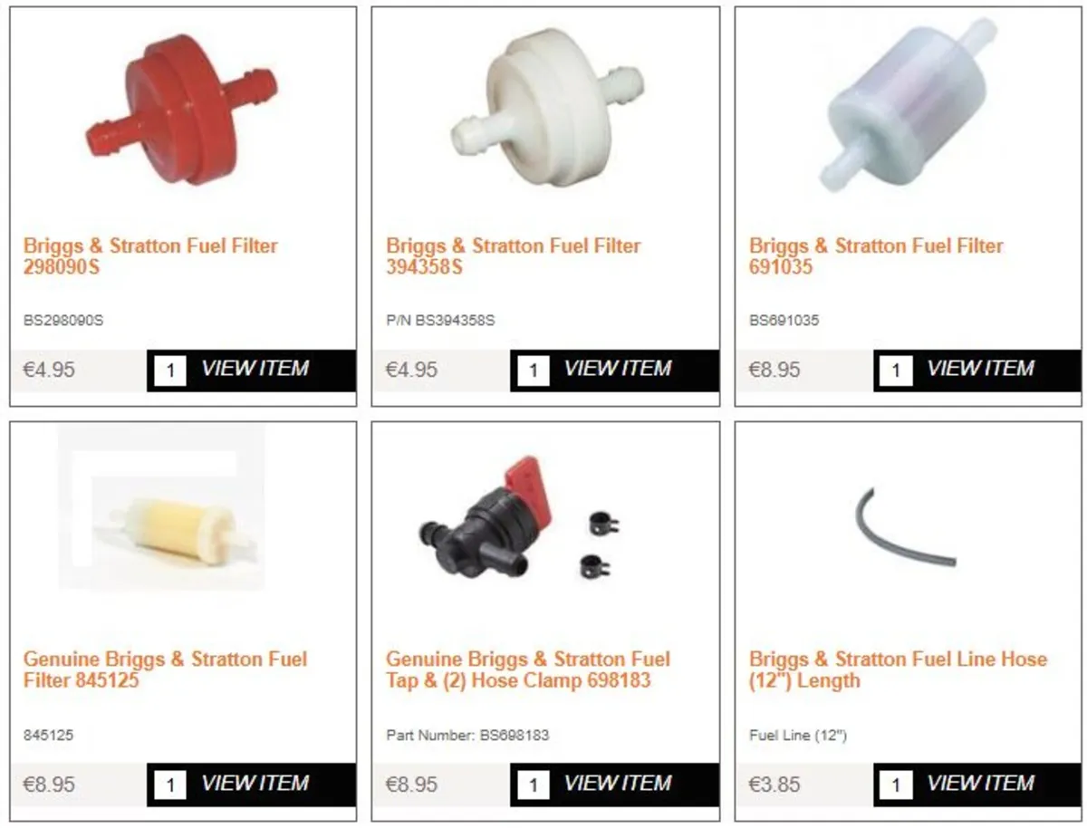 Briggs & Stratton Spare Parts - Image 4