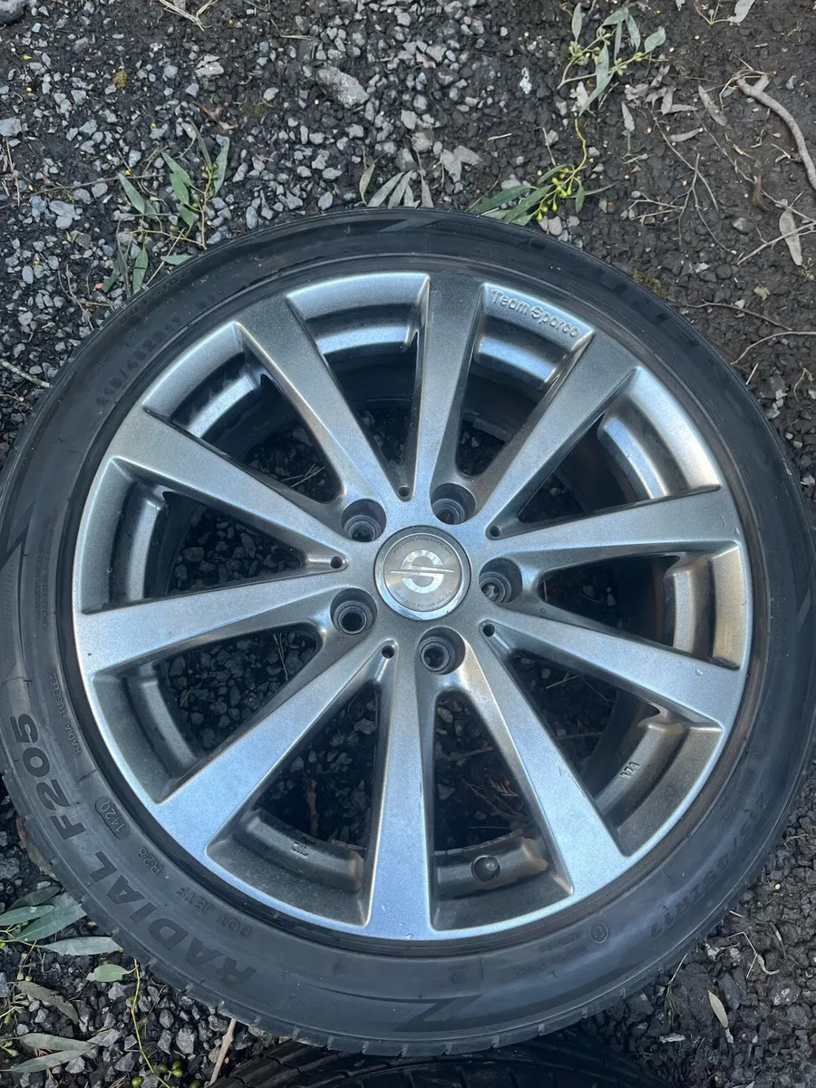 17’ Sparco VW Golf Caddy 5x112 alloy wheels - Image 4