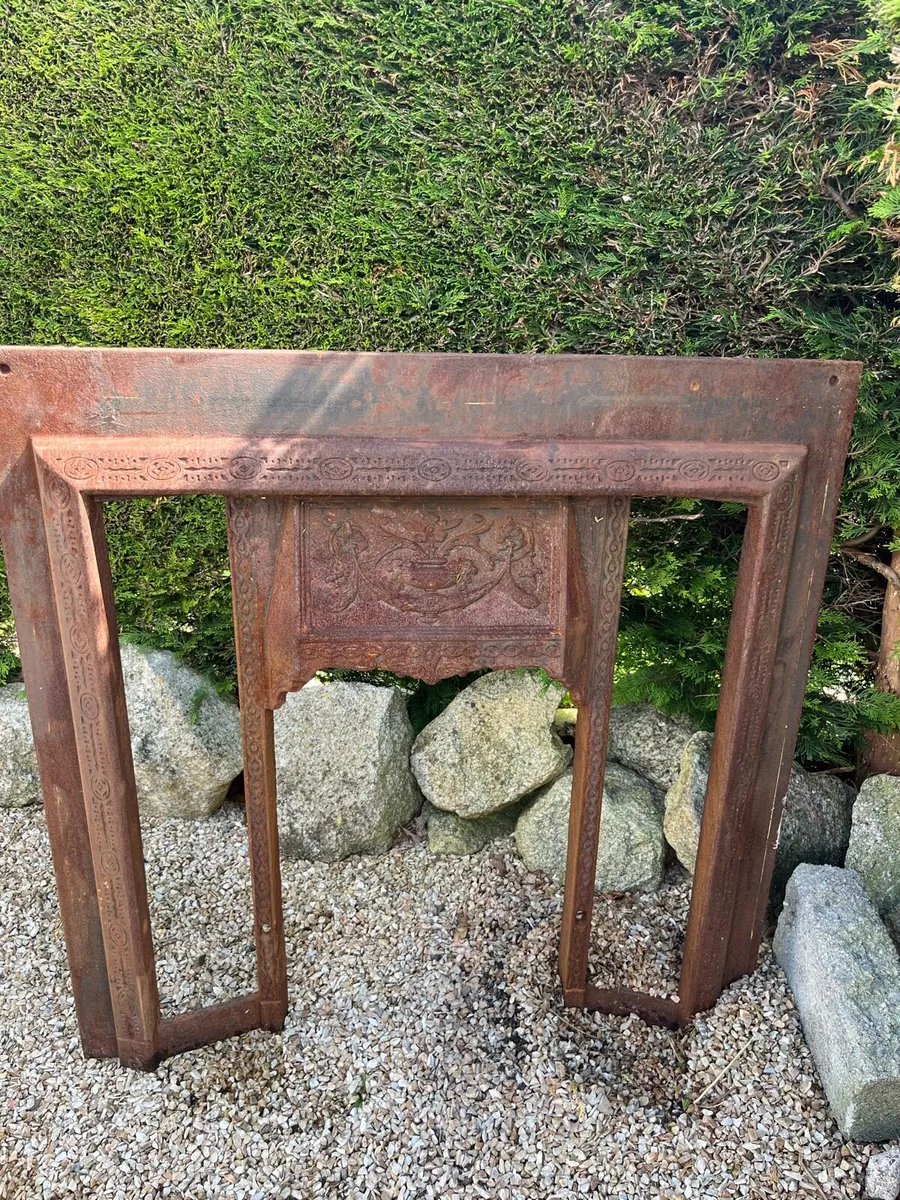 Wrought iron fireplace - Image 1