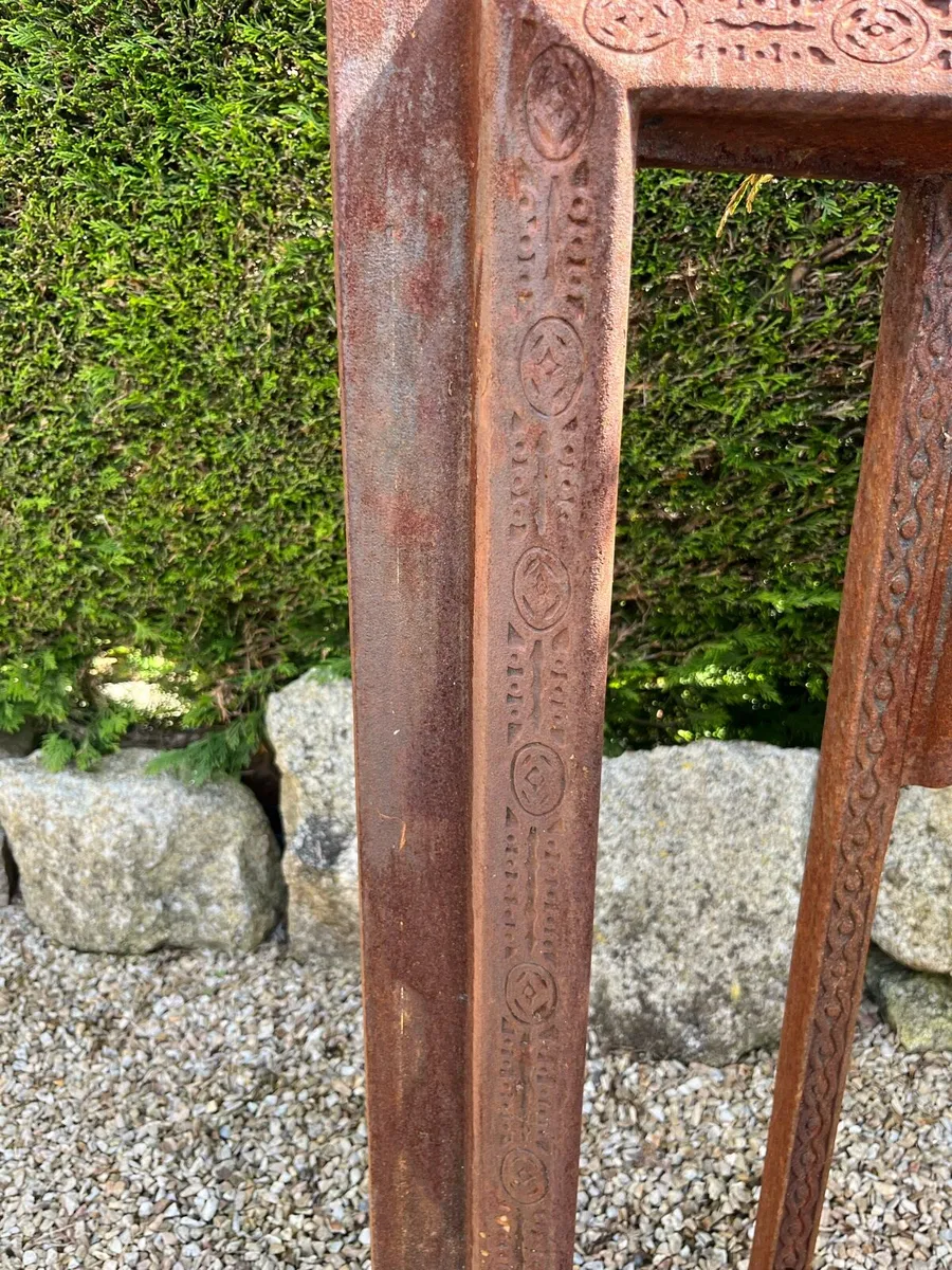 Wrought iron fireplace - Image 3
